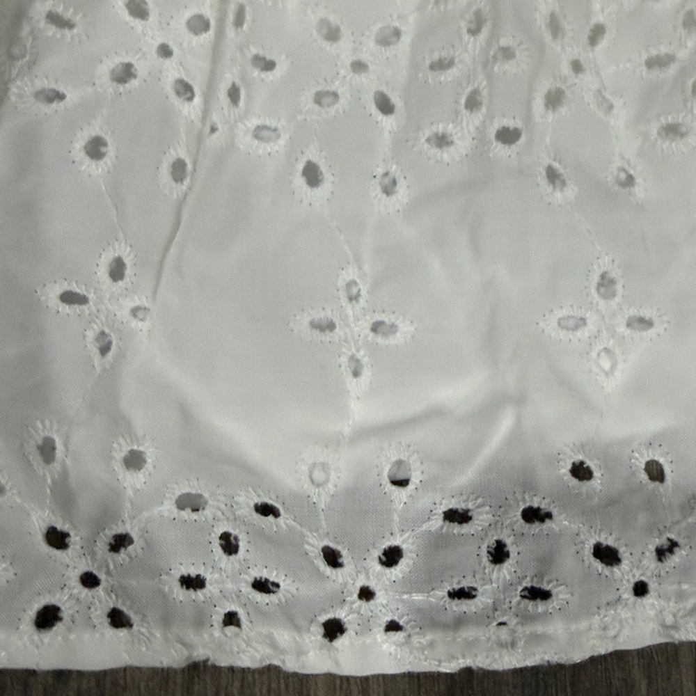 NWT Torrid Beachy Eyelet High Neck Mini Dress 3X - Picture 4 of 5
